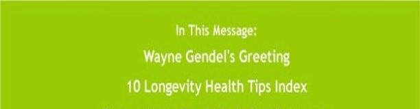 Wayne Gendel's Greeting